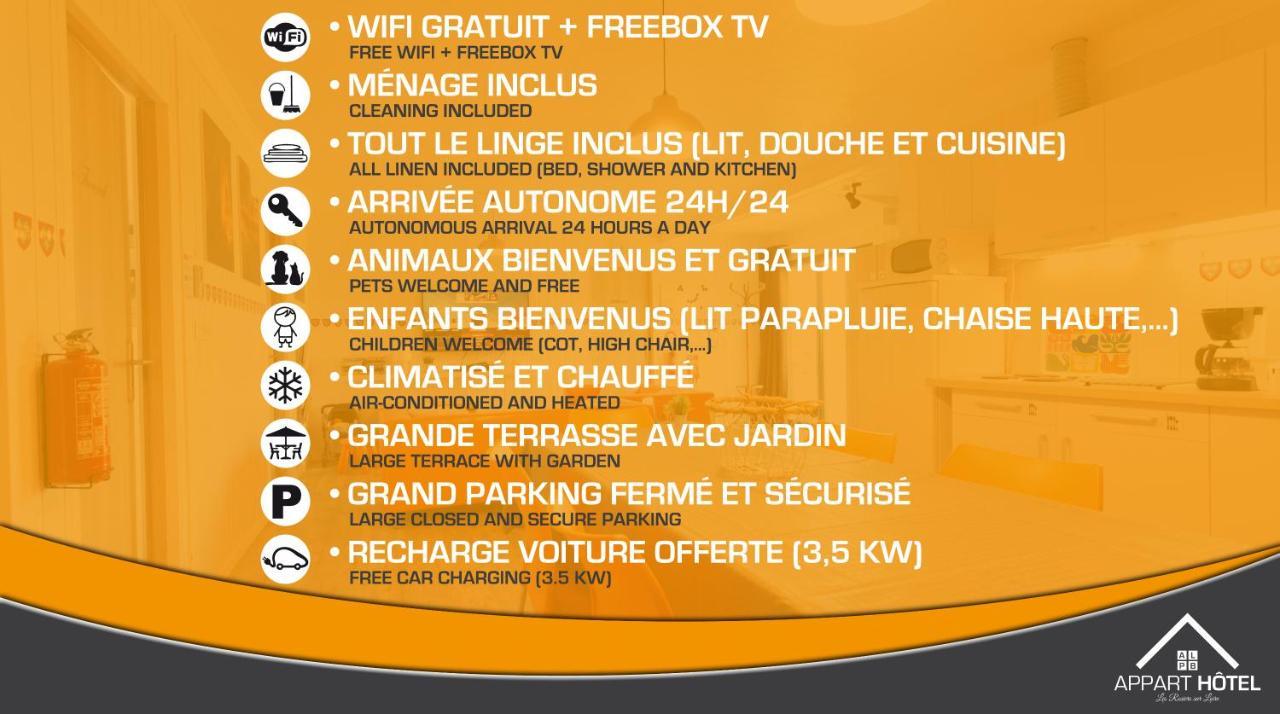 Appart'Hotel Les Pres Blondeau - 1 A 10 Personnes - 3 Chambres - Terrasse - Parking Prive - Wifi Les Rosiers 외부 사진